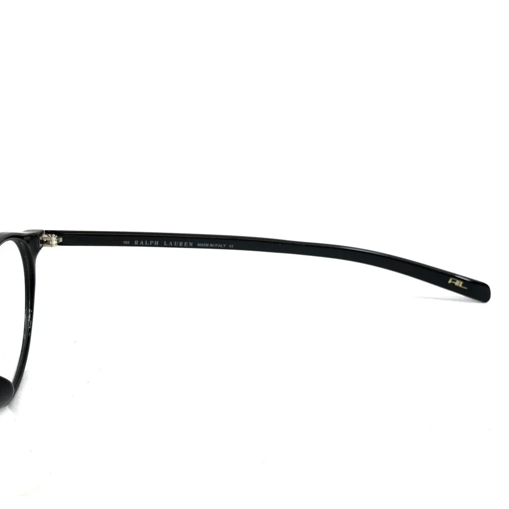 Vintage Ralph Lauren Eyeglasses Frames RL1405 807 Shiny Black Round 48-15-135